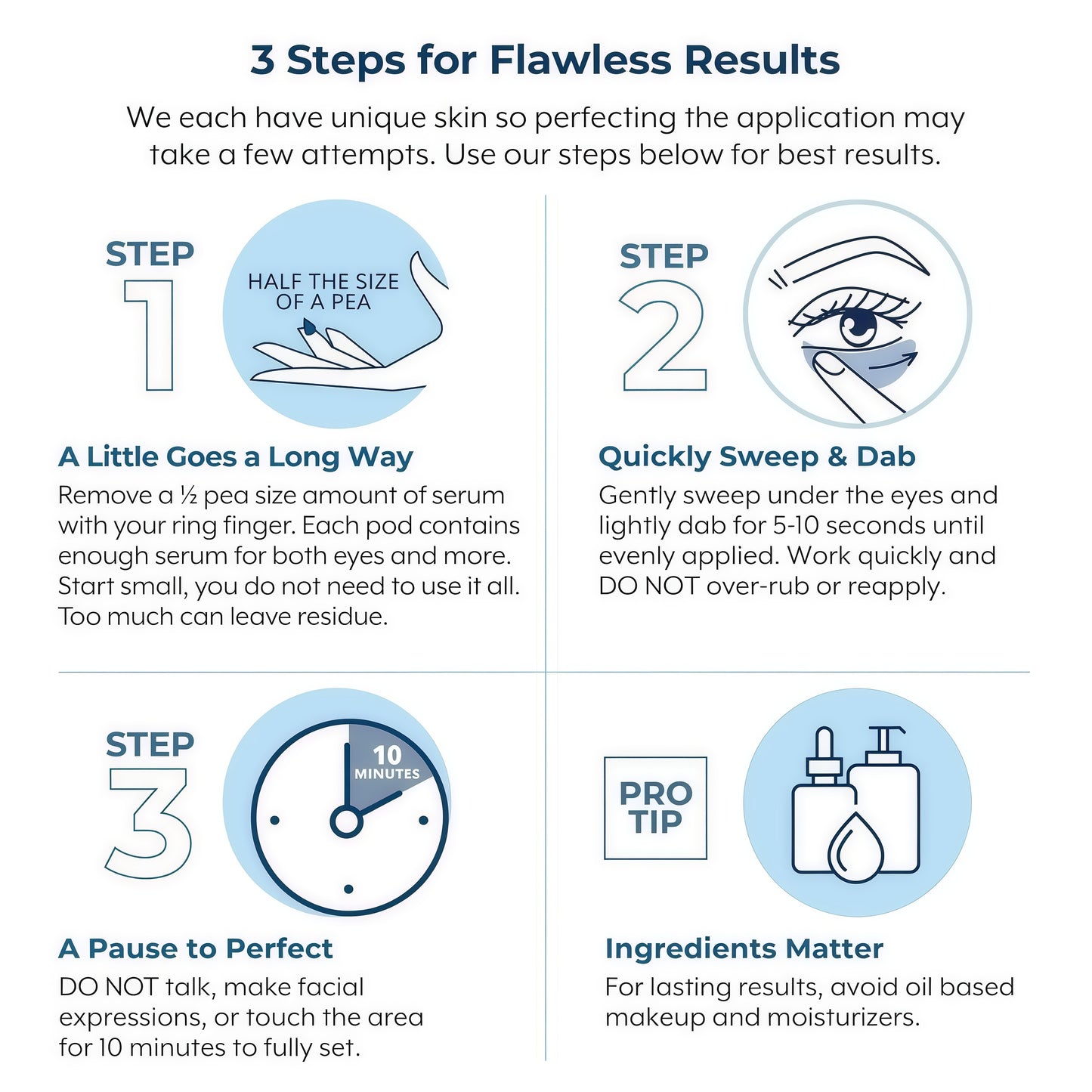 Plexaderm Rapid Reduction Serum - Visibly Reduces Under-Eye Bags & Wrinkles Instant eye serum that visibly reduces under-eye bags, puffiness, wrinkles & dark circles in minutes, lasting up to 10 hours